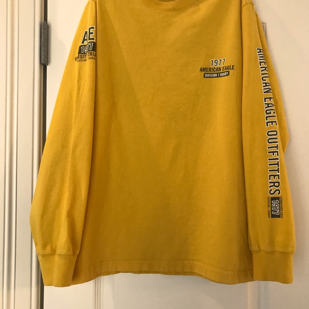 AE rugby long sleeve tee American eagle Small